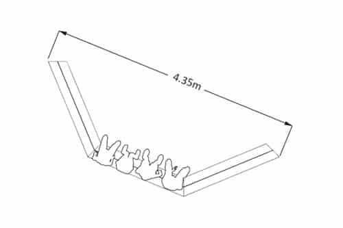 Octagonal Modular Seating (3 Piece) - Image 3