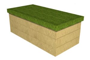 Bench Seat - Artificial Grass Top