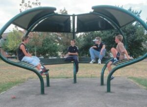Metal Shelters & Seating