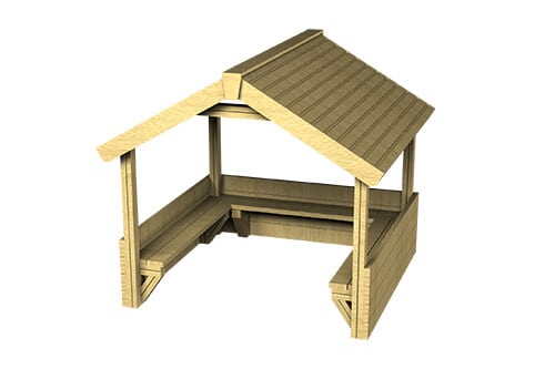 Timber Playhouse – without Floor