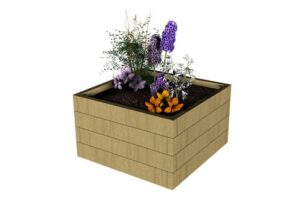 1m Square Planter