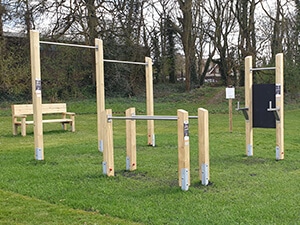 Adult's Timber Outdoor Gym Equipment