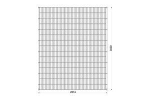 3m Mesh Panel inc Posts