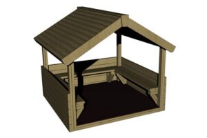 Timber Playhouse 2M X 2M