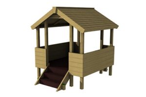 Timber Playhouse - Raised