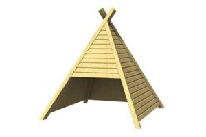 Timber Playhouse - Teepee