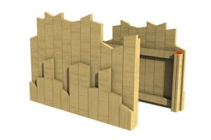 Mini Castle Wall
