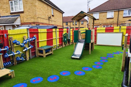 This image shows Cribs Day Nursery, Newham, London
