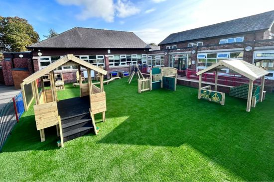 This image shows Sandycroft CP school