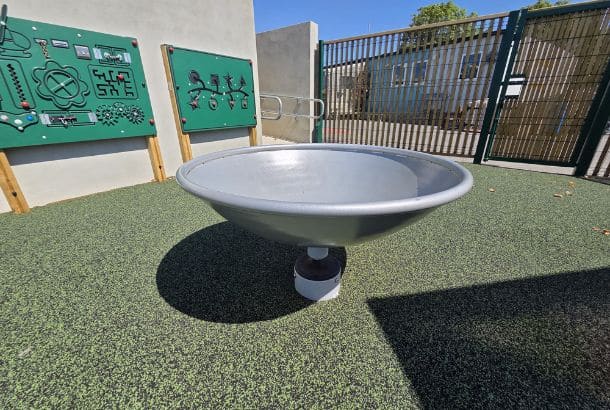 Rota-Roka This Image Shows A Rota-Roka Piece Of Metal Playground Equipment