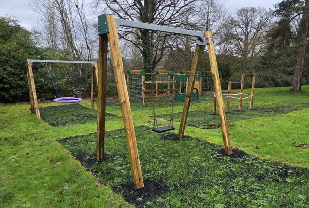 Single Swing (Flat Seat) Single Swing (Flat Seat) - Playground Equipment