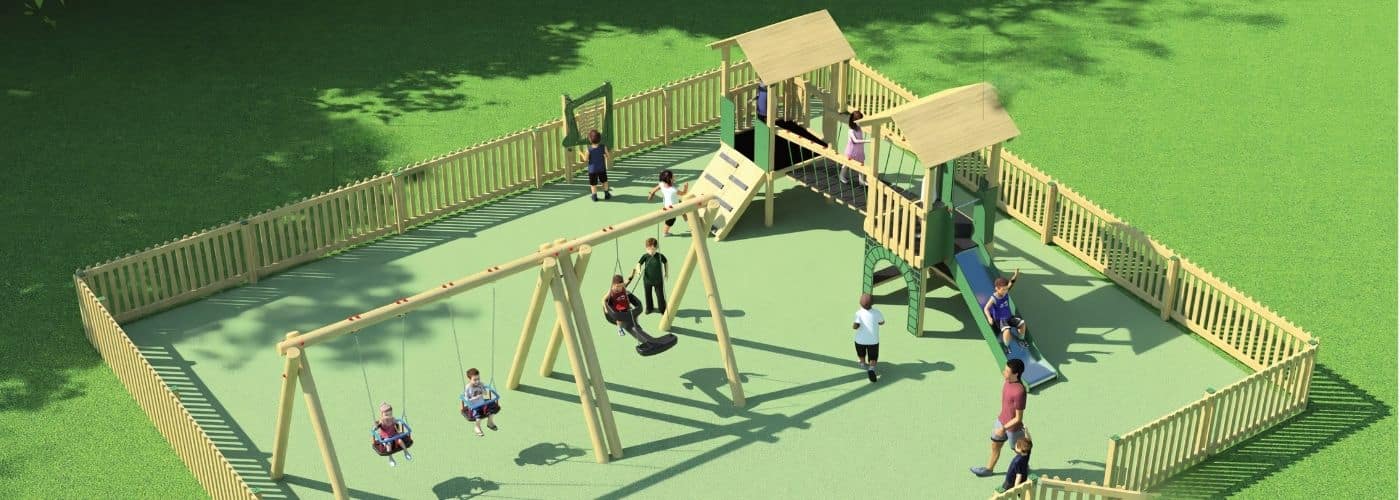 This image shows the design for Digby Parish Council for one area