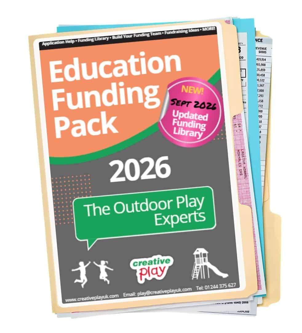 Green, orabge and grey cover of 2026 education funding guide
