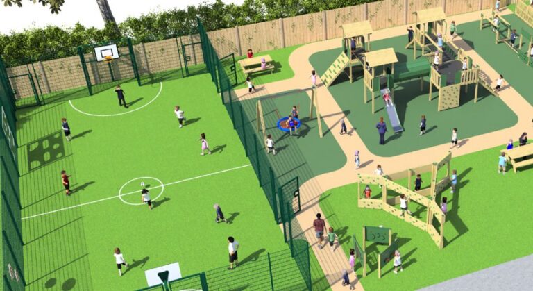 This image shows the design image for Moss Bank School