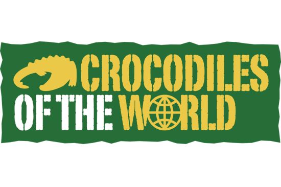 This image shows the Crocodiles of the world Logo 