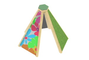 Sensory Teepee - Timber Playground Equipment