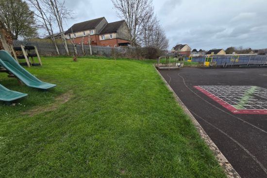 This image shows the before of Greenway Primary School playground